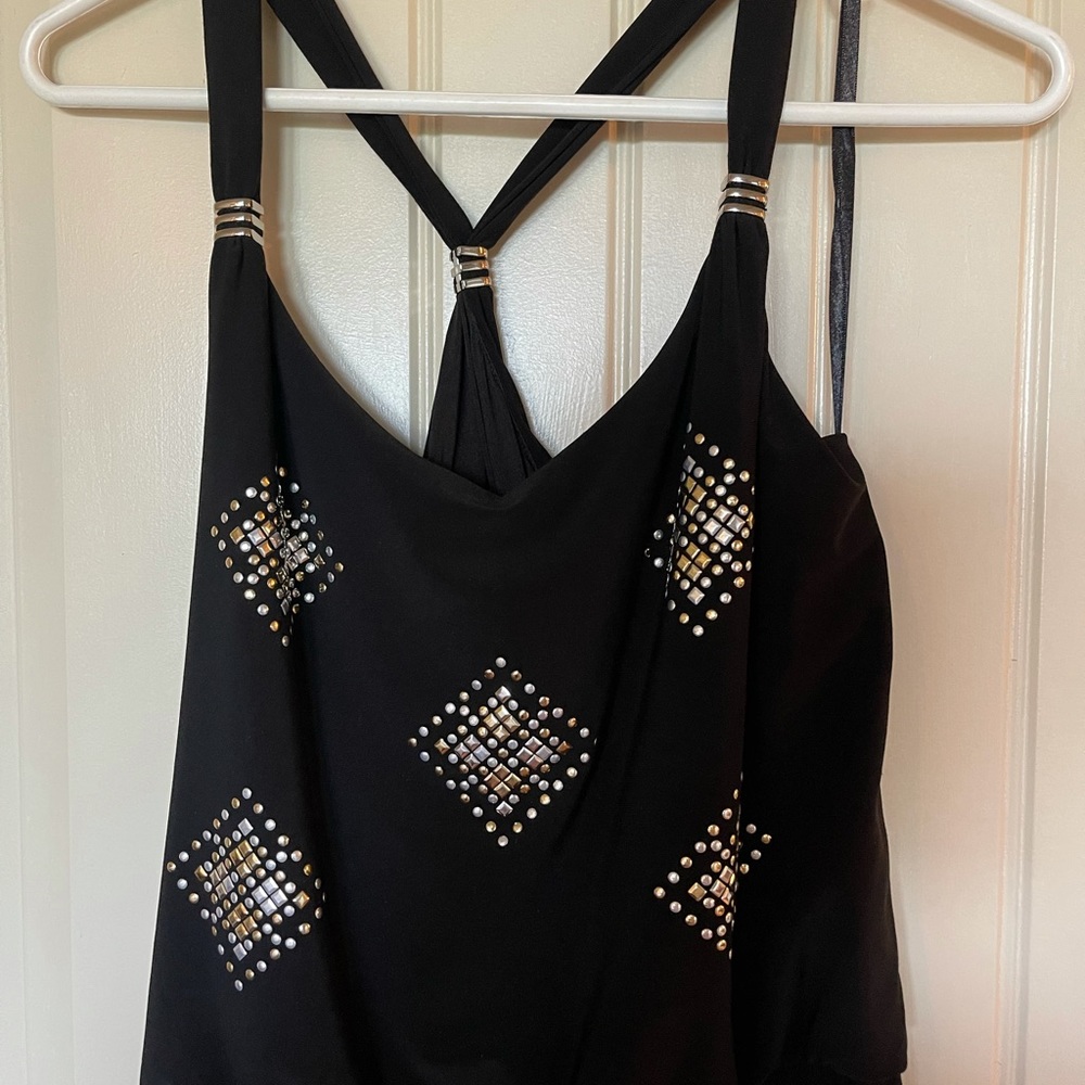 Long Razorback style dress